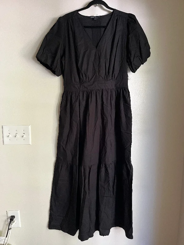 Dress Casual Maxi By French Connection In Black, Size: L