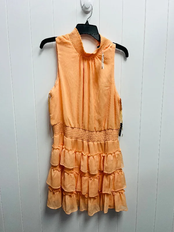 Dress Party Short By Express In Orange, Size: Xl