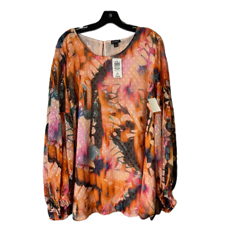 Top Long Sleeve By Torrid In Multi-colored, Size: 3x