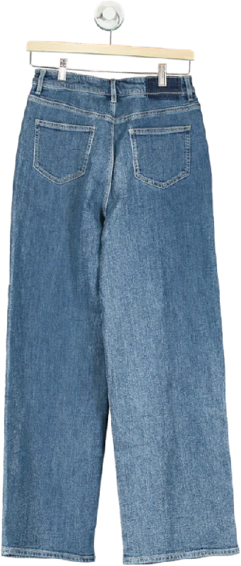 Goelia Blue Wide Leg Jeans UK 8