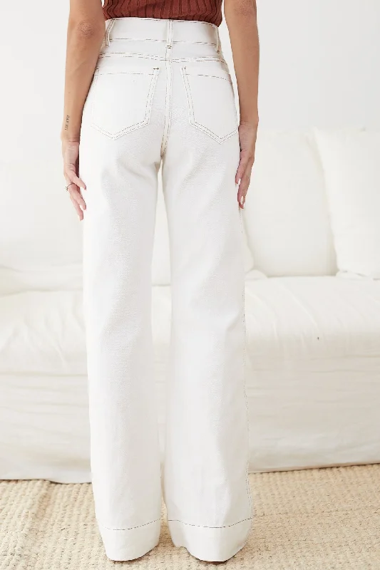 Olga Jeans - White