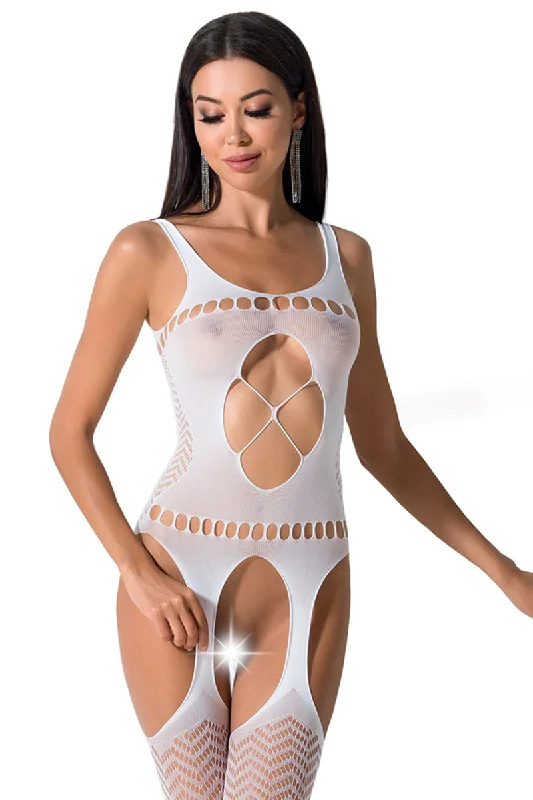 Passion BS057 Bodystocking White