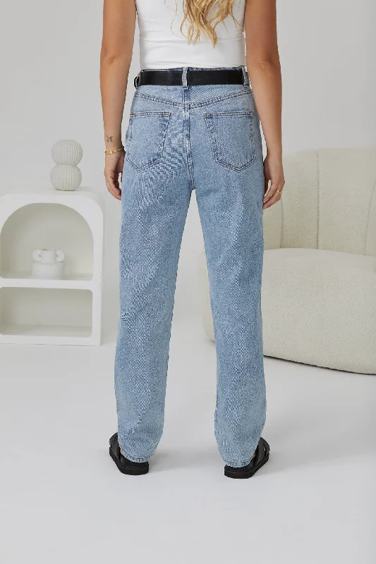 Solene Jeans - Blue Denim