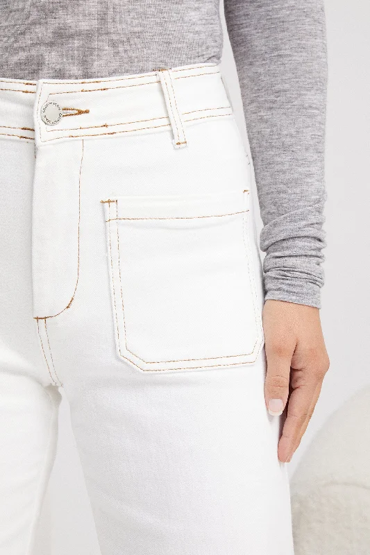 Yzabel Jeans - White Denim