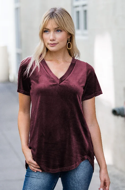 Velvet Amaryllis Tee