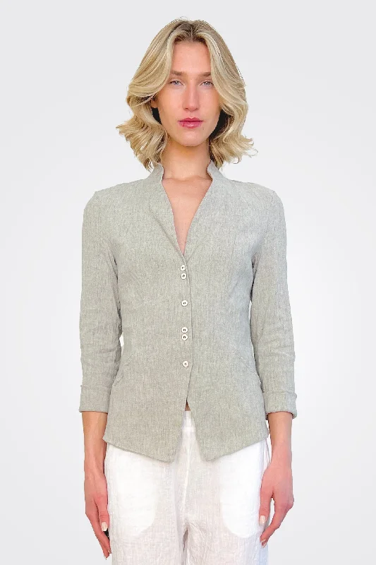 Blazer Jacket - Grey