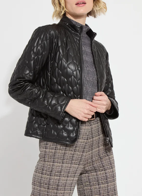 Brooklyn Quilted Jacket - Black