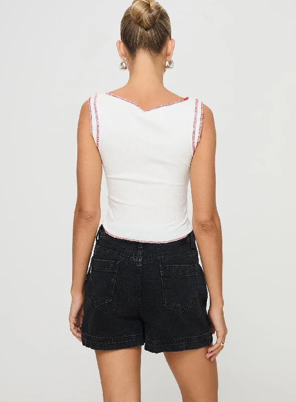 Gazelle Denim Skort Washed Black