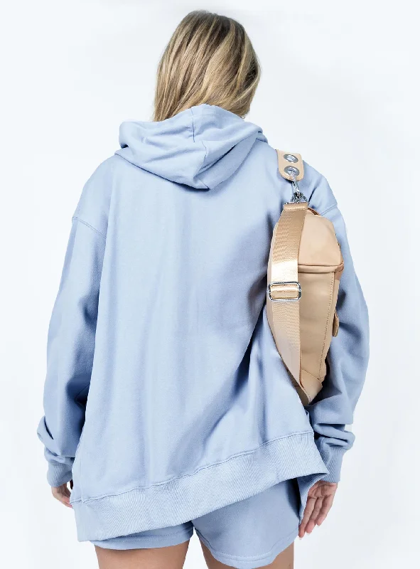 Hoda Zip Up Jacket Blue