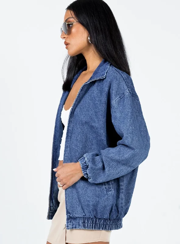 Millie-Mae Denim Jacket Blue