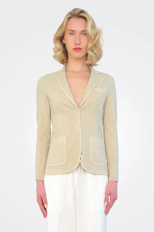 Tailored Jersey Blazer - Alba