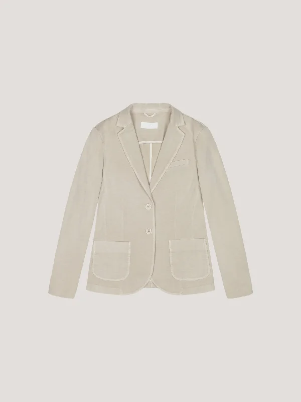 Tailored Jersey Blazer - Alba