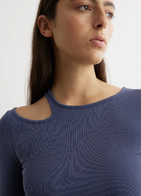 Pier Cut Out Neck Top