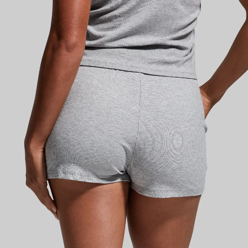 Everyday Short (Light Heather Grey)