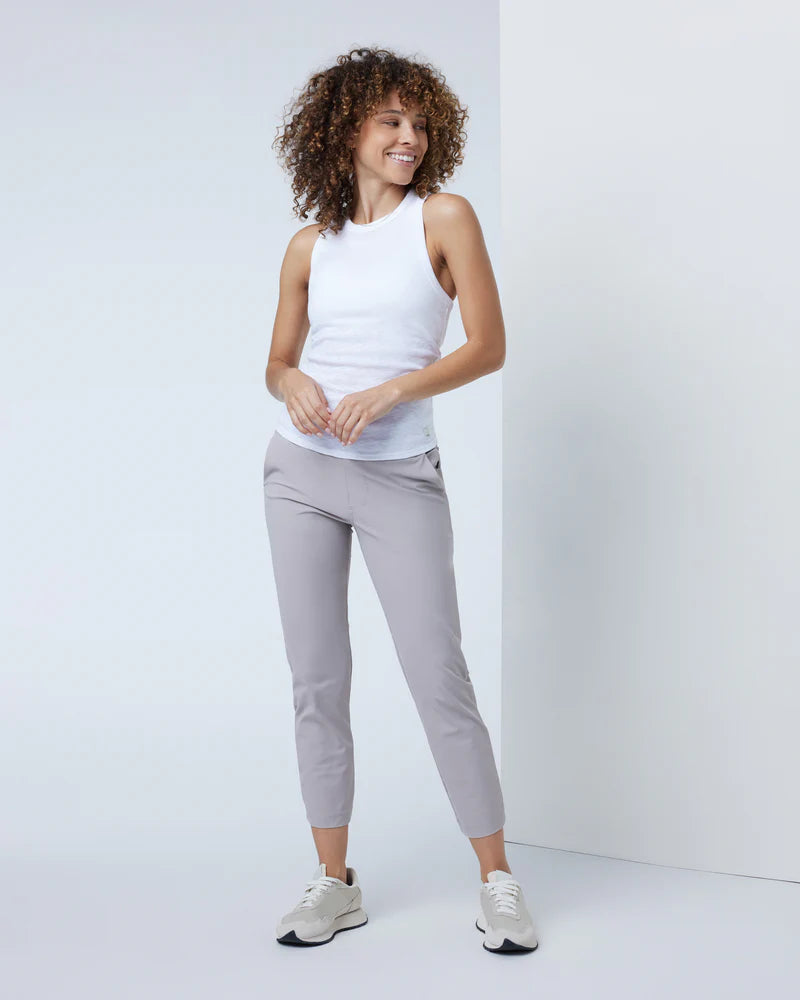 Miles Ankle Pant - Soft Pewter