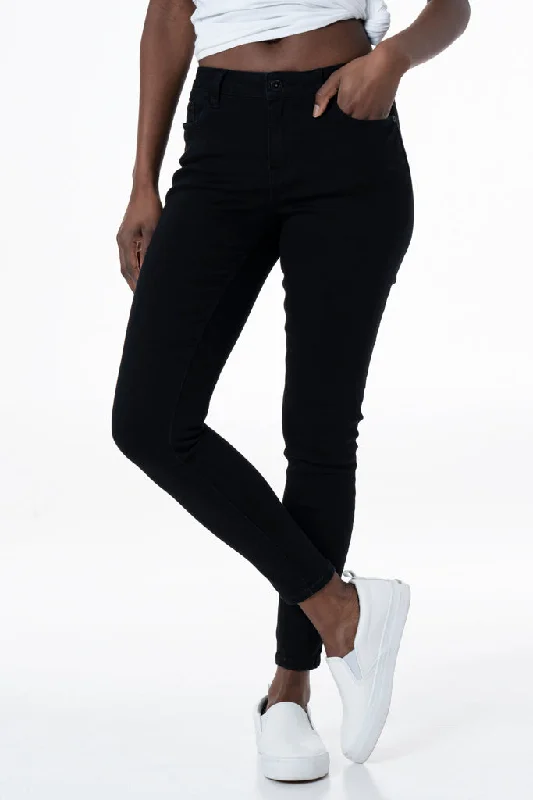 Rf01 Mid-Rise Skinny Jeans _ 135672 _ Black