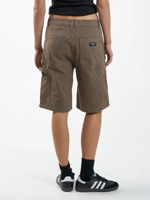 Slouch Carpenter Twill Short - Desert