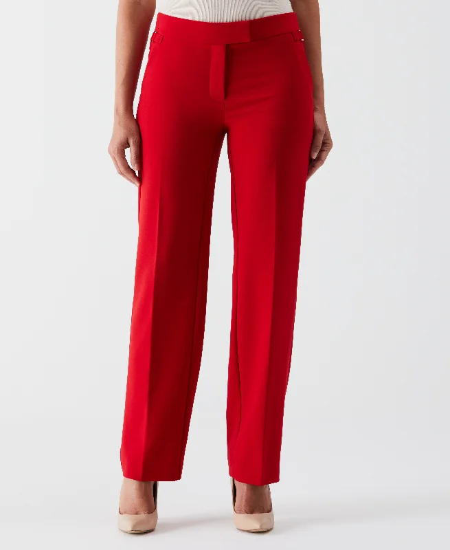 Straight Leg Tab Pant