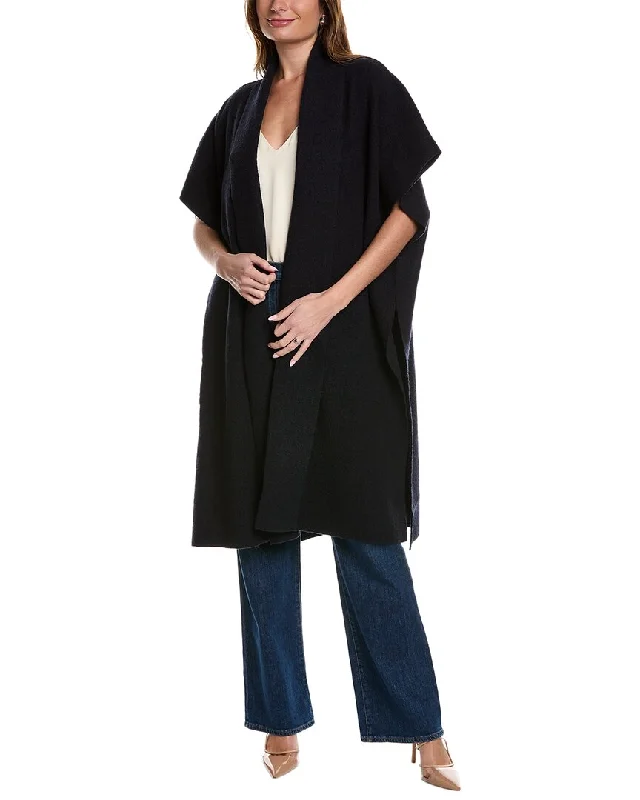 EILEEN FISHER Oversized Wool Poncho