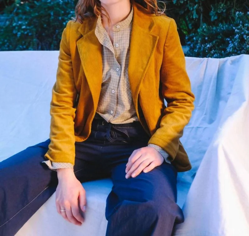 Georgia Blazer In Golden