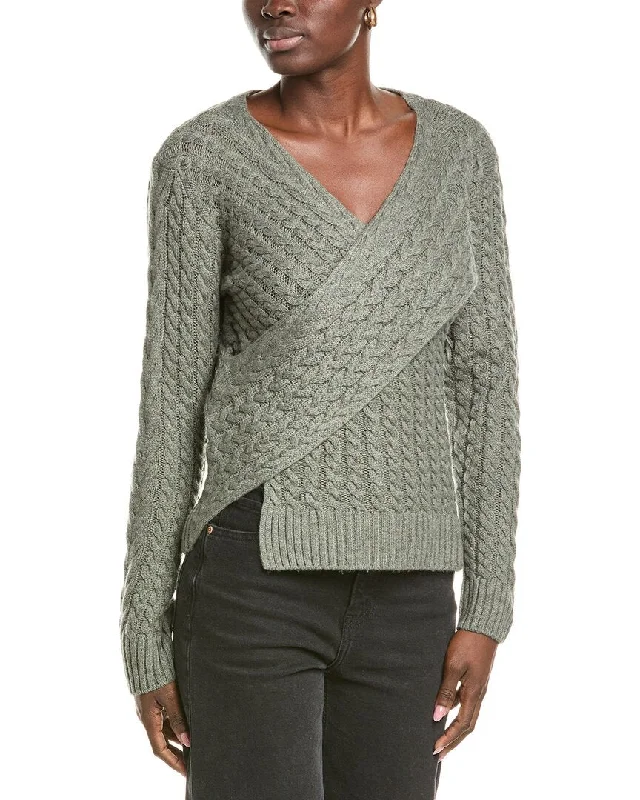 NAADAM Cable Mix Reversible Sweater Wool & Cashmere-Blend