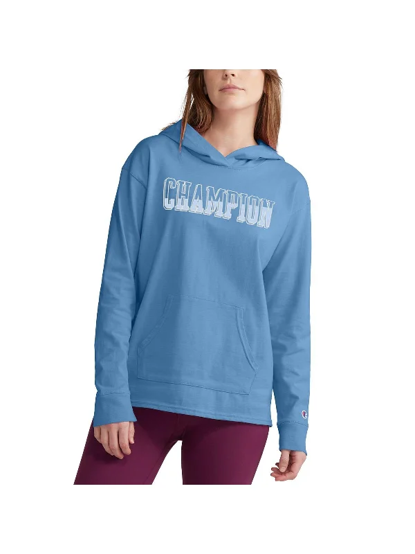 Plus Womens Logo Comfy Hoodie