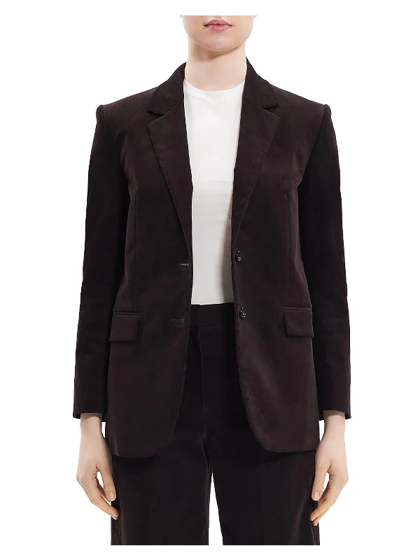 Tailor Womens Slim Business Two-Button Blazer