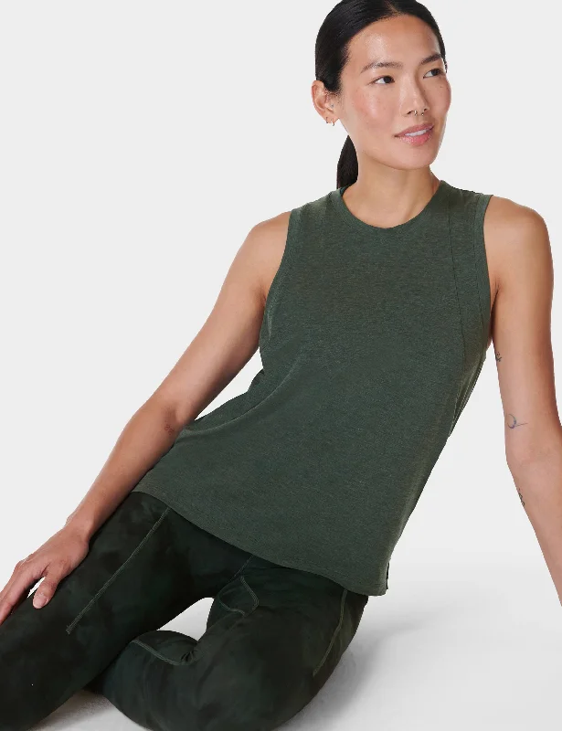 Soft Flow Studio Vest - Trek Green